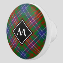 Clan Wilson Modern Tartan Ceramic Knob