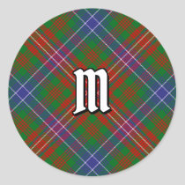 Clan Wilson Modern Tartan Classic Round Sticker