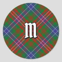 Clan Wilson Modern Tartan Classic Round Sticker