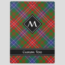 Clan Wilson Modern Tartan Clipboard