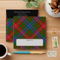 Clan Wilson Modern Tartan Envelope