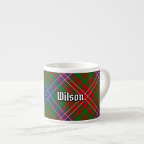 Clan Wilson Modern Tartan Espresso Cup