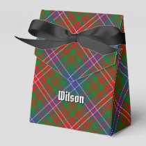 Clan Wilson Modern Tartan Favor Boxes