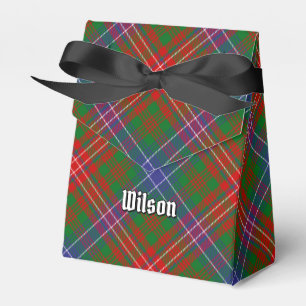 Clan Wilson Modern Tartan Favor Boxes