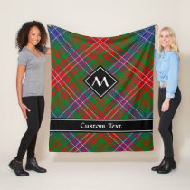 Clan Wilson Modern Tartan Fleece Blanket