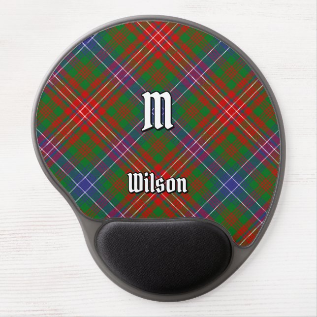 Clan Wilson Modern Tartan Gel Mouse Pad (Front)