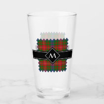 Clan Wilson Modern Tartan Glass