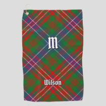Clan Wilson Modern Tartan Golf Towel