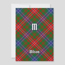 Clan Wilson Modern Tartan Invitation