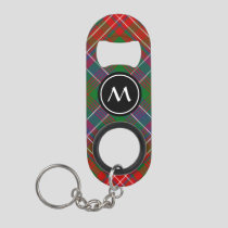 Clan Wilson Modern Tartan Keychain Bottle Opener
