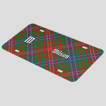 Clan Wilson Modern Tartan License Plate