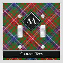 Clan Wilson Modern Tartan Light Switch Cover
