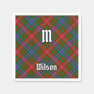 Clan Wilson Modern Tartan Napkins