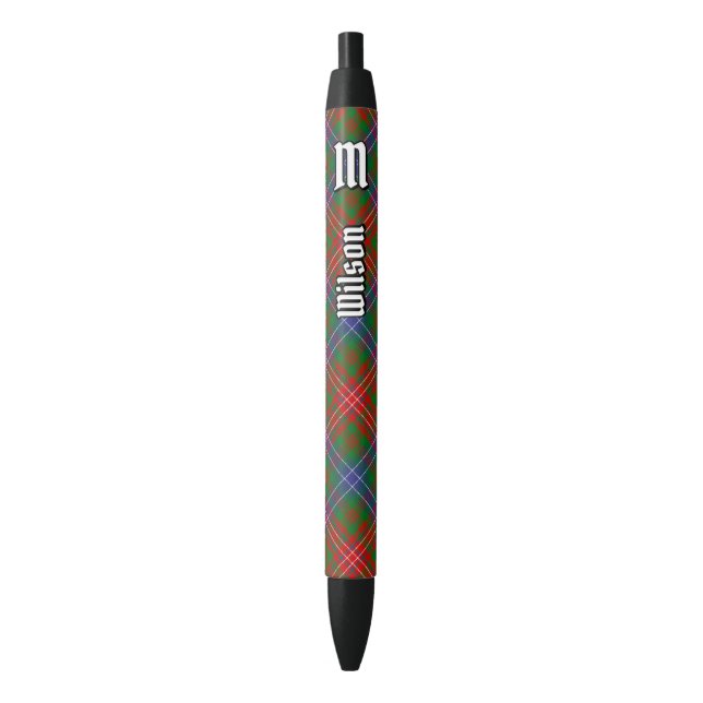 Clan Wilson Modern Tartan Pen (Front Vertical)