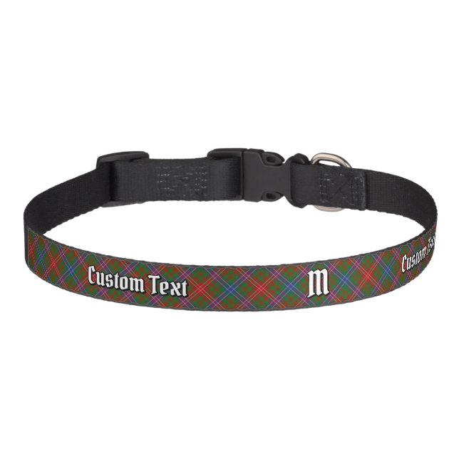 Clan Wilson Modern Tartan Pet Collar (Front)