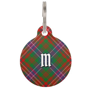 Clan Wilson Modern Tartan Pet ID Tag