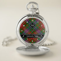 Clan Wilson Modern Tartan Pocket Watch