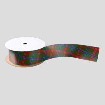 Clan Wilson Modern Tartan Satin Ribbon