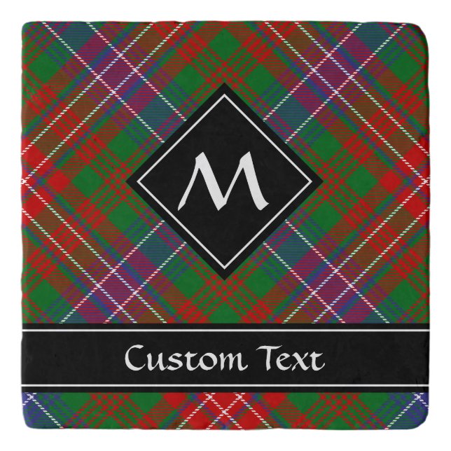 Clan Wilson Modern Tartan Trivet (Front)