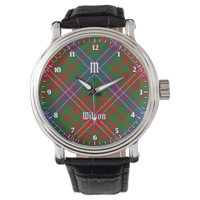 Clan Wilson Modern Tartan Watch (Front)