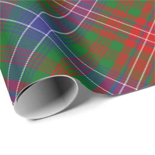 Clan Wilson Modern Tartan Wrapping Paper