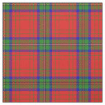 Clan Wood Red Dress Scottish Tartan Plaid Fabric