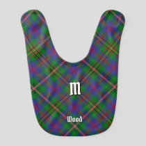 Clan Wood Tartan Baby Bib