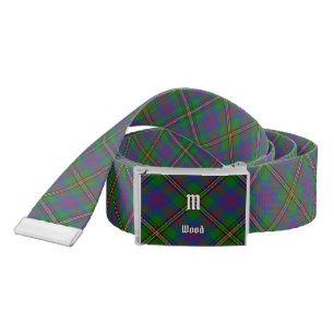 Clan Wood Tartan Belt