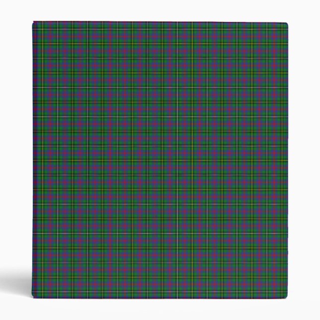 Clan Wood Tartan Binder (Front)