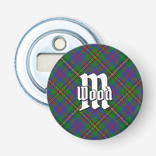 Clan Wood Tartan Bottle Opener