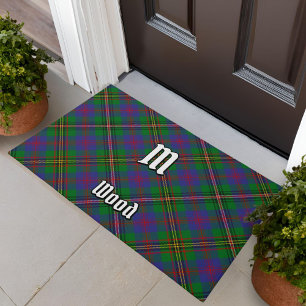 Clan Wood Tartan Doormat