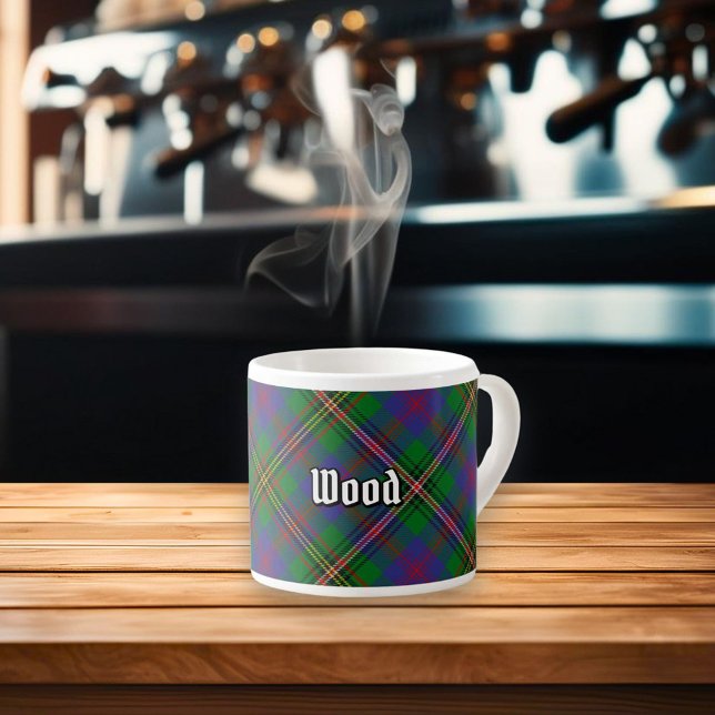 Clan Wood Tartan Espresso Cup (Creator Uploaded)