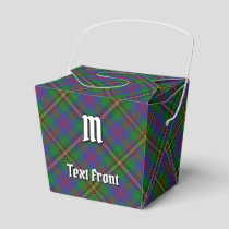 Clan Wood Tartan Favor Boxes