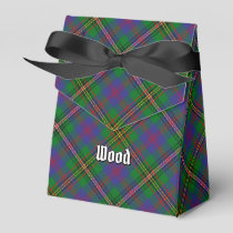 Clan Wood Tartan Favor Boxes
