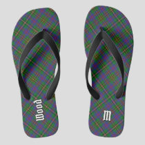 Clan Wood Tartan Flip Flops