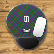 Clan Wood Tartan Gel Mouse Pad