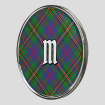 Clan Wood Tartan Golf Ball Marker