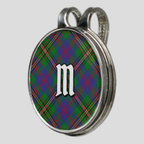 Clan Wood Tartan Golf Hat Clip