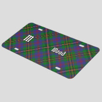 Clan Wood Tartan License Plate