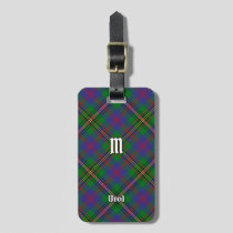 Clan Wood Tartan Luggage Tag