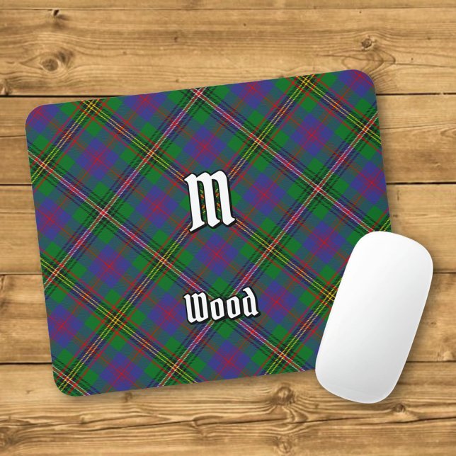 Clan Wood Tartan Mouse Pad (Creator Uploaded)