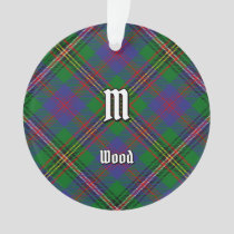 Clan Wood Tartan Ornament
