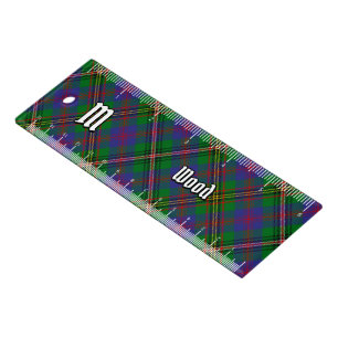 Clan Wood Tartan Ruler