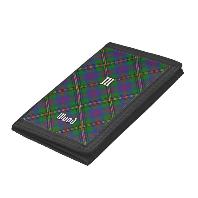 Clan Wood Tartan Trifold Wallet (Bottom)