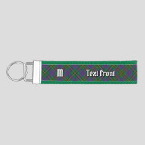 Clan Wood Tartan Wrist Keychain