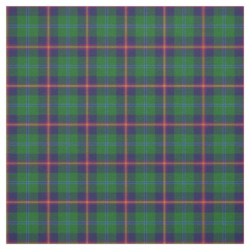 Clan Young Scottish Tartan Plaid Fabric