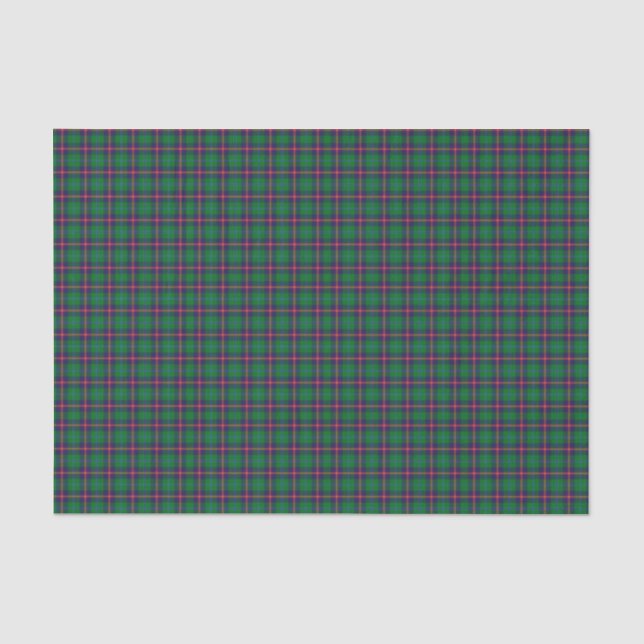 Clan Young Tartan Plaid  Tissue Paper (Front)