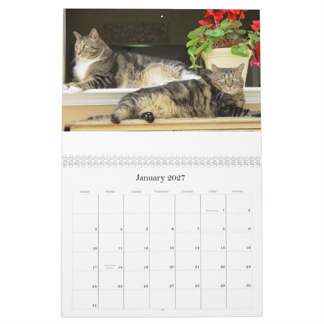 Clancey2 Calendar (Jan 2027)
