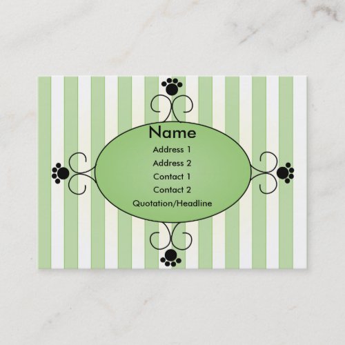 Clancey Fancy Pants Business Card Templates