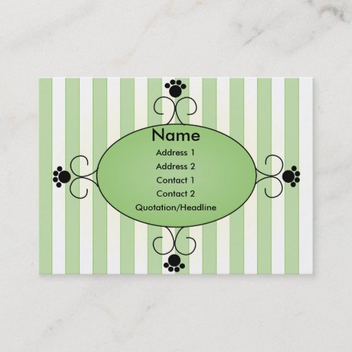 Customizable Clancey Fancy Pants Business Card Templates